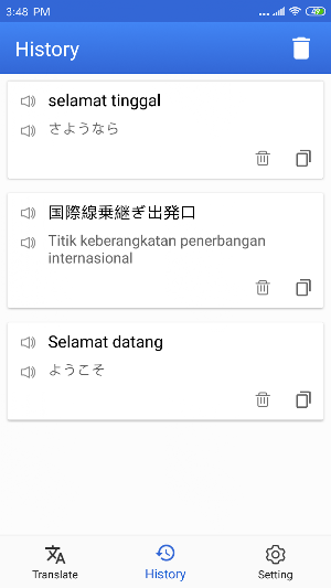 Japanese Indonesian Translate Screenshot 3