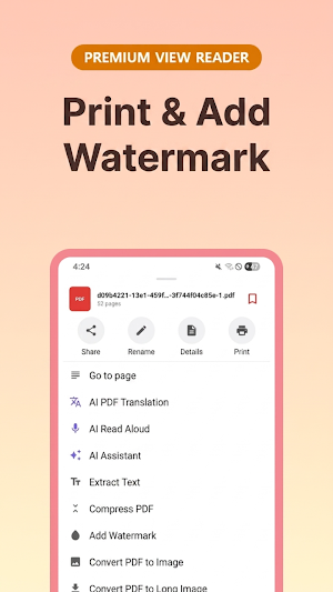 PDF READER Editor Screenshot 2