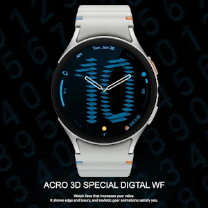 ACRO 3D Special Digital Watch Screenshot 0