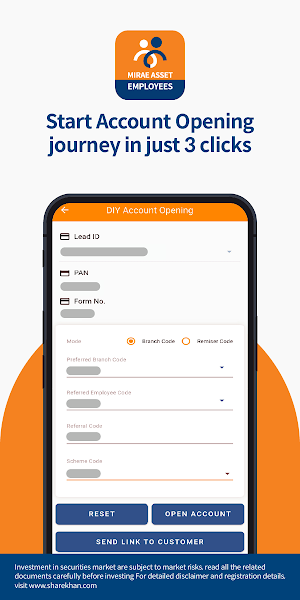 RM – Mirae Asset Sharekhan Screenshot 1