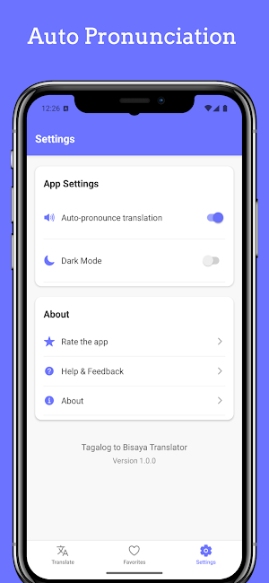 Tagalog to Bisaya Translator Screenshot 3