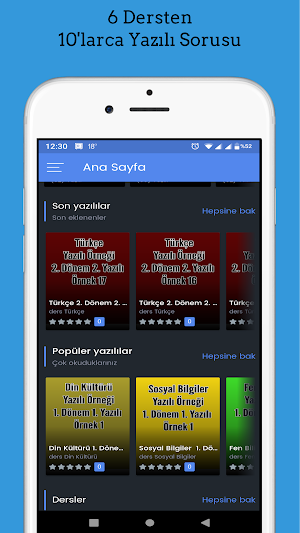 5. Sınıf Örnek Yazılılar Screenshot 1