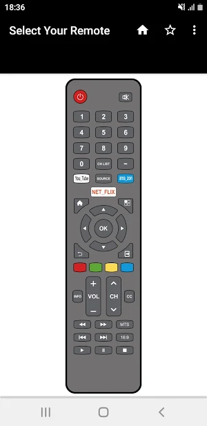 Ghia TV Remote Screenshot 0