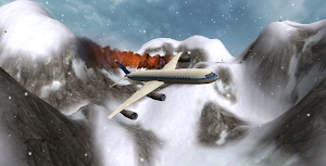 Flight Simulator Snow Plane 3D Screenshot 3