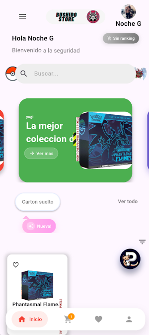Bushido Store Screenshot 1