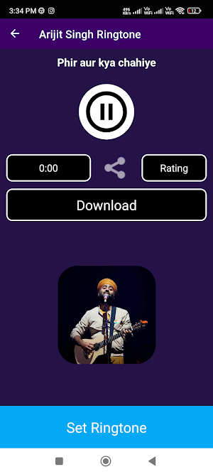 Latest Arijit Singh Ringtones Screenshot 3