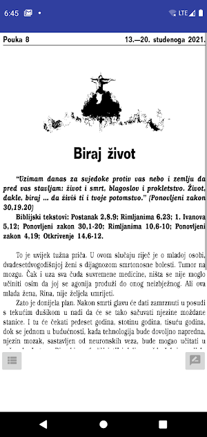 Croatian Biblijske Pouke 2022 Screenshot 1