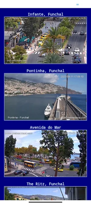 Madeira Webcams Screenshot 1