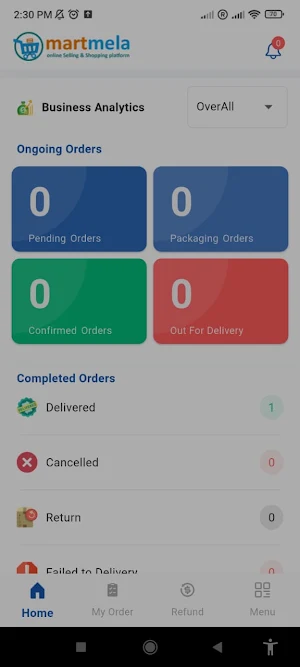 MartMela Seller Screenshot 2