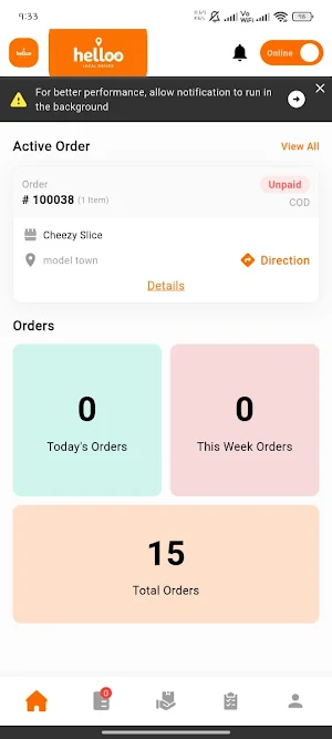 Helloo Local Driver Screenshot 1