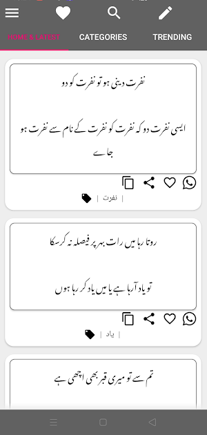 Urdu poetry Screenshot 3