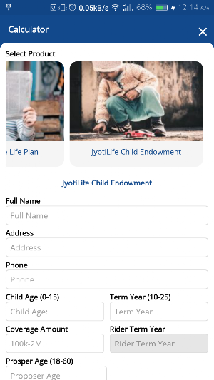 Jyoti Life Insurance Company Limited Screenshot 1