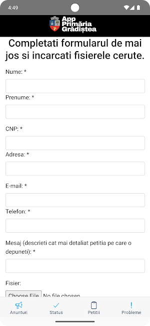 Gradistea App Screenshot 2