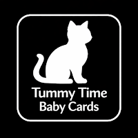 Tummy Time Baby Cards