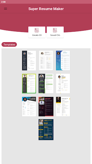 Resume Maker Tools Screenshot 0