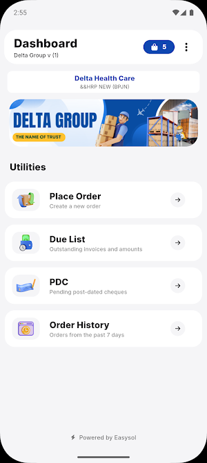Delta Group Screenshot 1