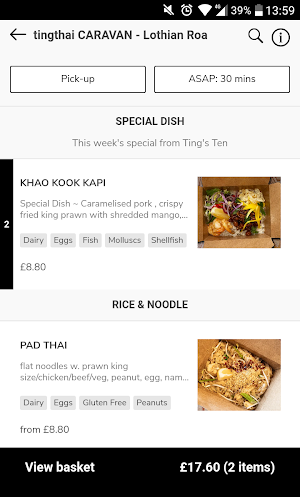 TING THAI CARAVAN Screenshot 1