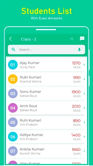 Fee Management Screenshot 1