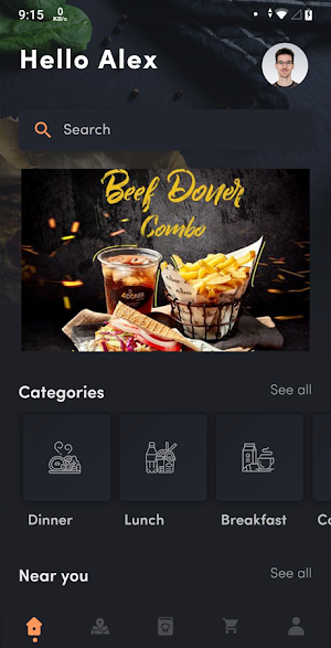 Pro Food Delivery  Flutter App Screenshot 2