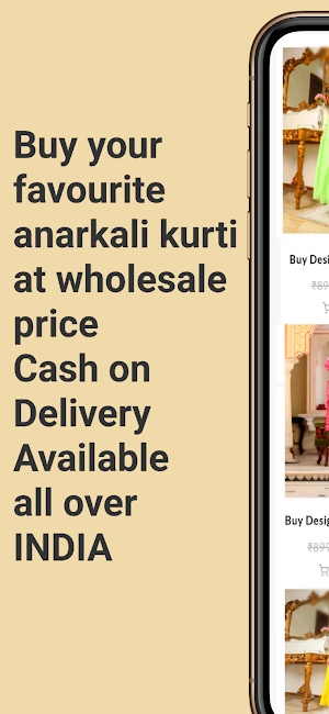 Anarkali Kurti Shopping App Screenshot 0