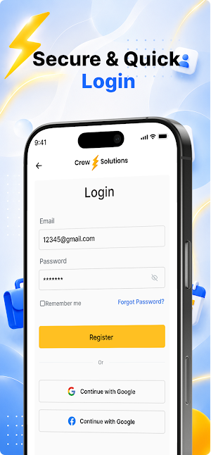 CrewSolutions Trainee Screenshot 1