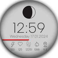 Minimal Watch Face Digital