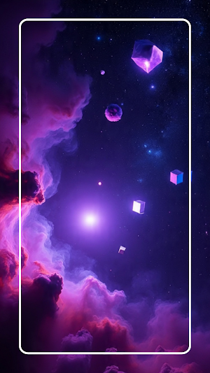 Aesthetic Purple Wallpapers HD Screenshot 2