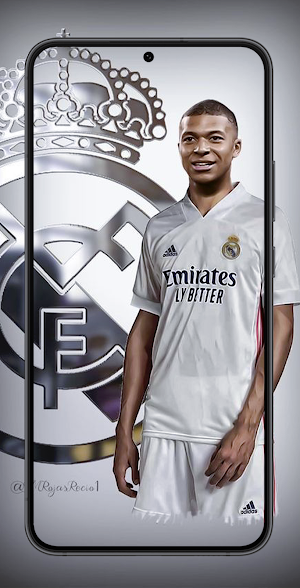 Mpappe real madrid Wallpaper Screenshot 3