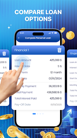 FinPlan: Finance & Loan Calc Screenshot 1