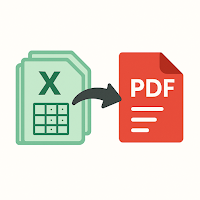 Xls, Xlsx to PDF Converter