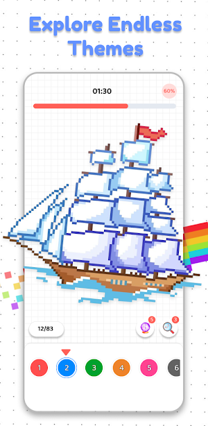 PixArt: Color by Number Pixel Screenshot 2