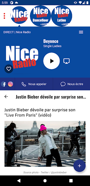 Nice Radio Screenshot 0