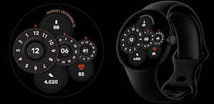 Photo SLR 3 Digital Watch Face Screenshot 1