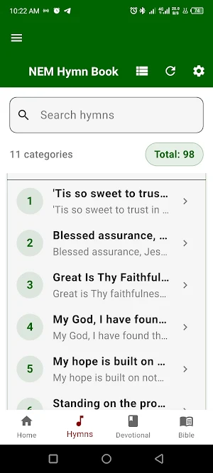 NEM Church Companion Screenshot 0