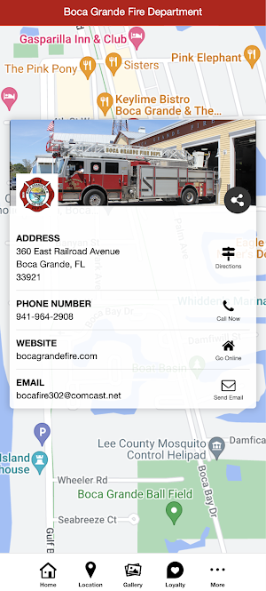 Boca Grande Fire Department Screenshot 1
