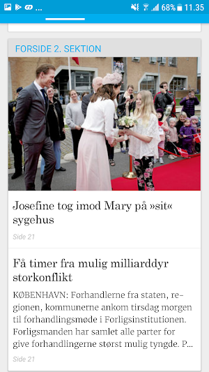 DAGBLADET Screenshot 1