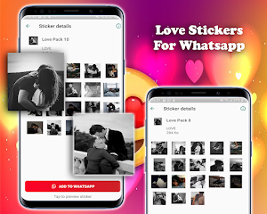 wasticker love Screenshot 0