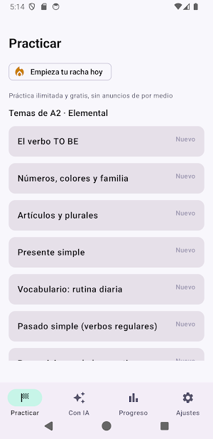 InglesIA: English with AI Screenshot 1