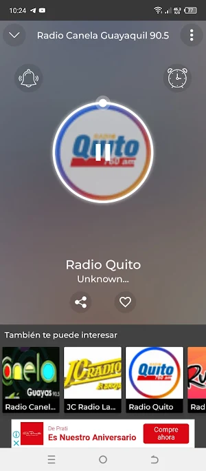 Radio Canela Guayaquil 90.5 Screenshot 1
