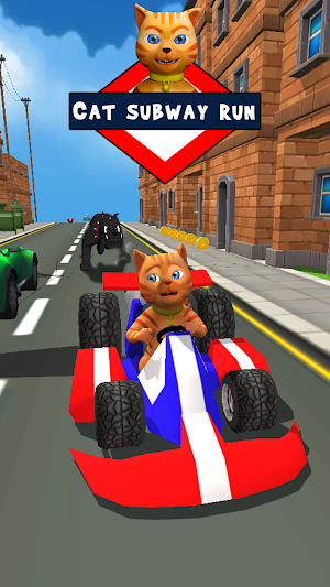 Cat Leo Run - Talking Cat Leo vs. Dog Screenshot 2