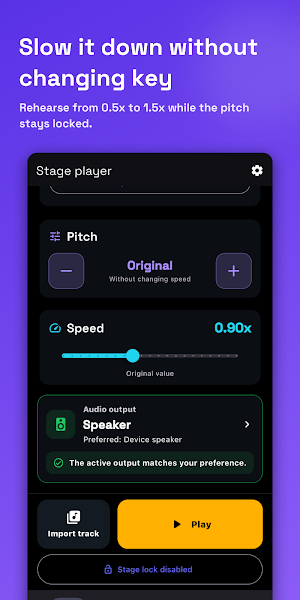 PitchPro: Backing Track Key Screenshot 2
