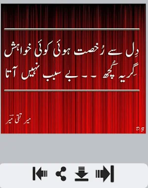 Meer Taqi Meer Shayari Screenshot 3