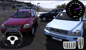 Drive Volvo XC90 Parking Area Screenshot 2