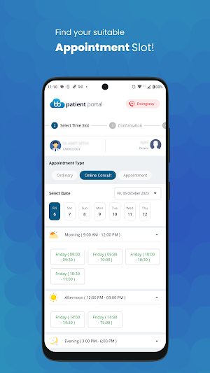 Indiana Patient Portal Screenshot 1