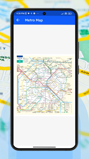 Paris metro subway map Offline Screenshot 0