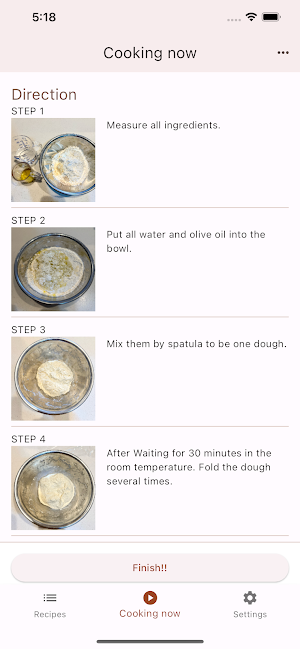 Baker's note Screenshot 3