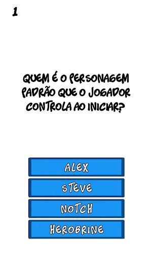 Minecraft Quiz Screenshot 0