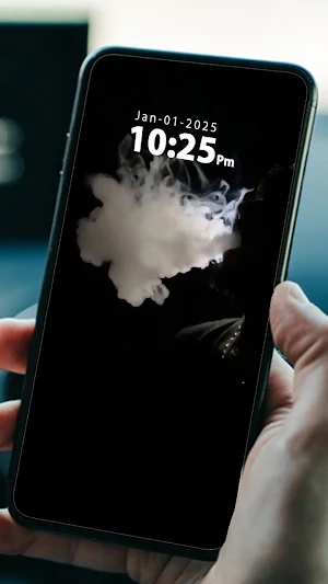 Cigarette Live Wallpaper lock Screenshot 1