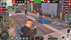 US Police Car Chase Game 2024 Screenshot 1