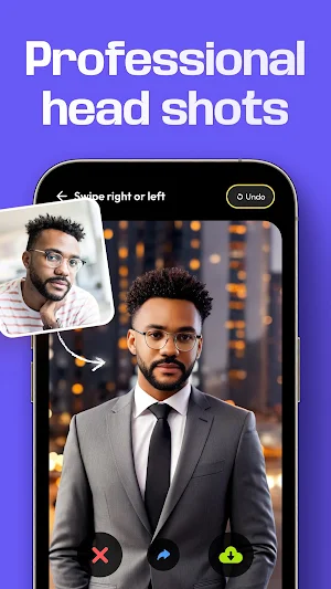 Mugshot: AI Headshot Avatar Screenshot 2